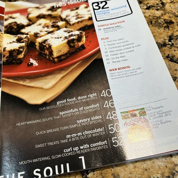 Taste Of Homes Simple and Delicious Back Issues Recipes Magazines 2008 set Of 6 - Picture 4 of 16